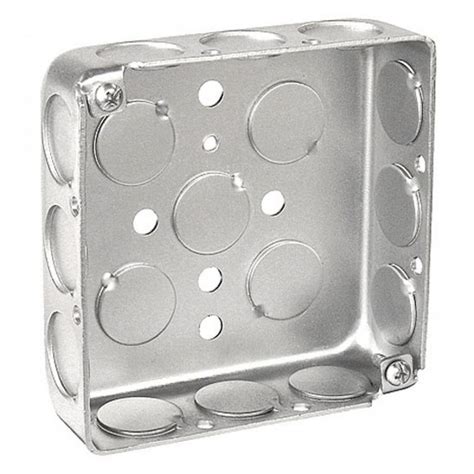 4 square extra shallow junction box 1-1 4 in deep|Garvin Southwire 4 Square Extra Shallow Junction Box 1.